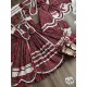 Miss Point Plaid Petal Rabbit JSK(Reservation/2 Colours/Full Payment Without Shipping)